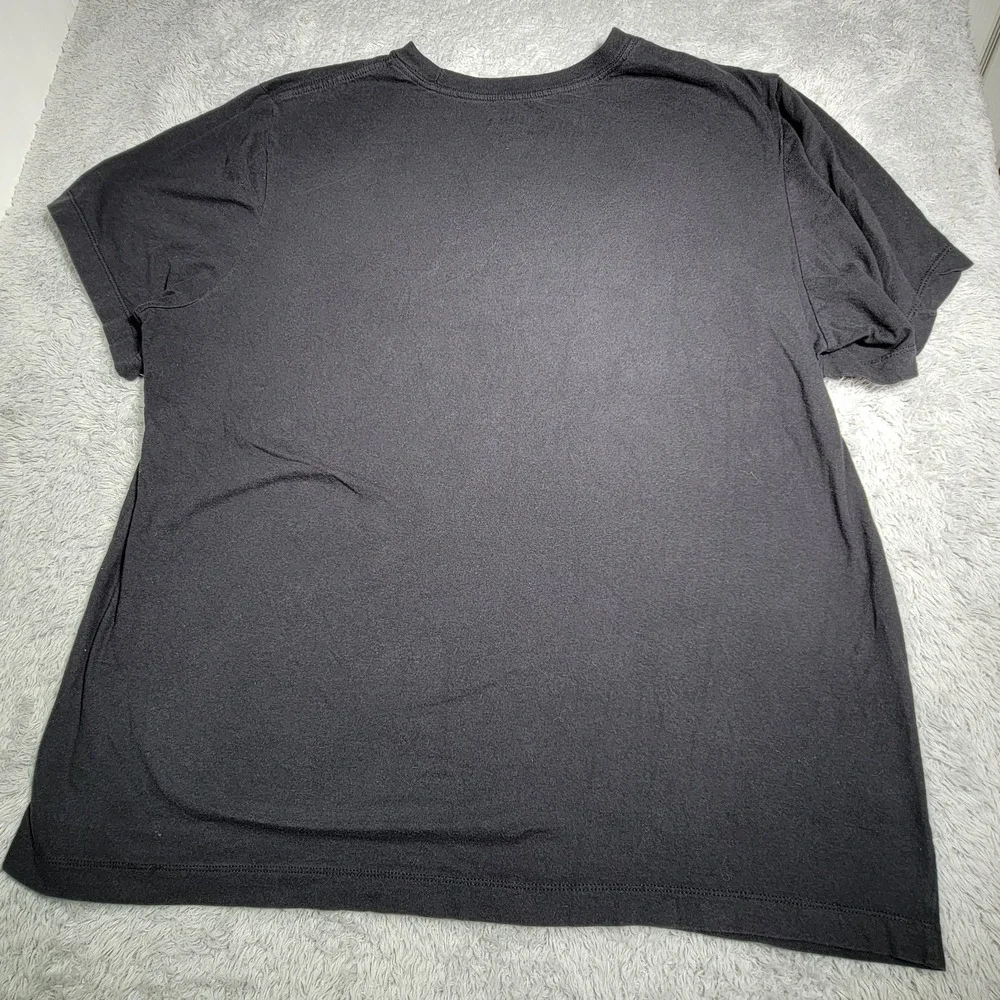 Nike Air Jordan Cotton T-Shirt For Men XL Vintage Black Logo